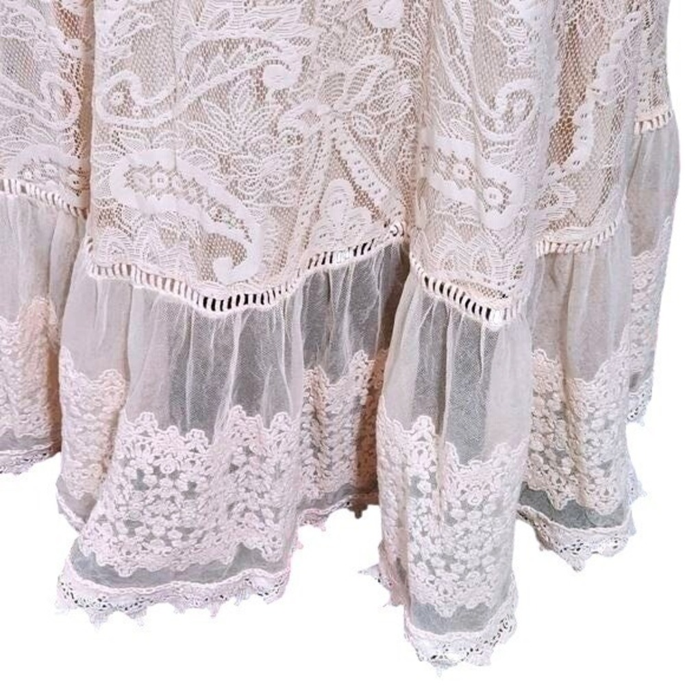 torrid Blush Pink Lace Maxi Dress - Picture 8 of 12